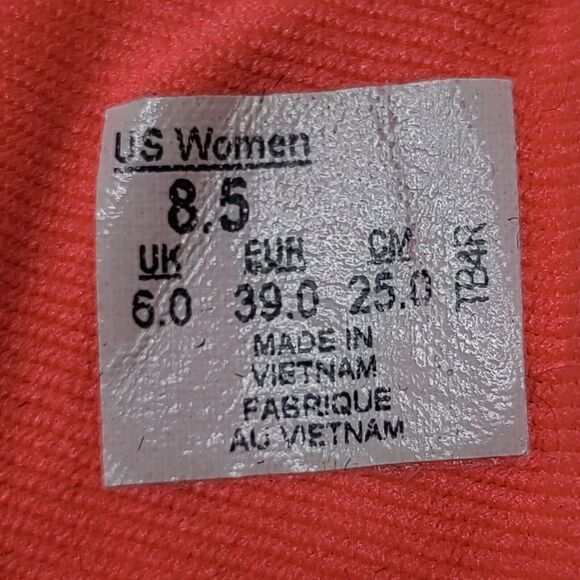 Vans Women SZ 8.5 Atwood Canvas Paisley Low Top Sneakers Lace-Up Black White - Picture 10 of 10